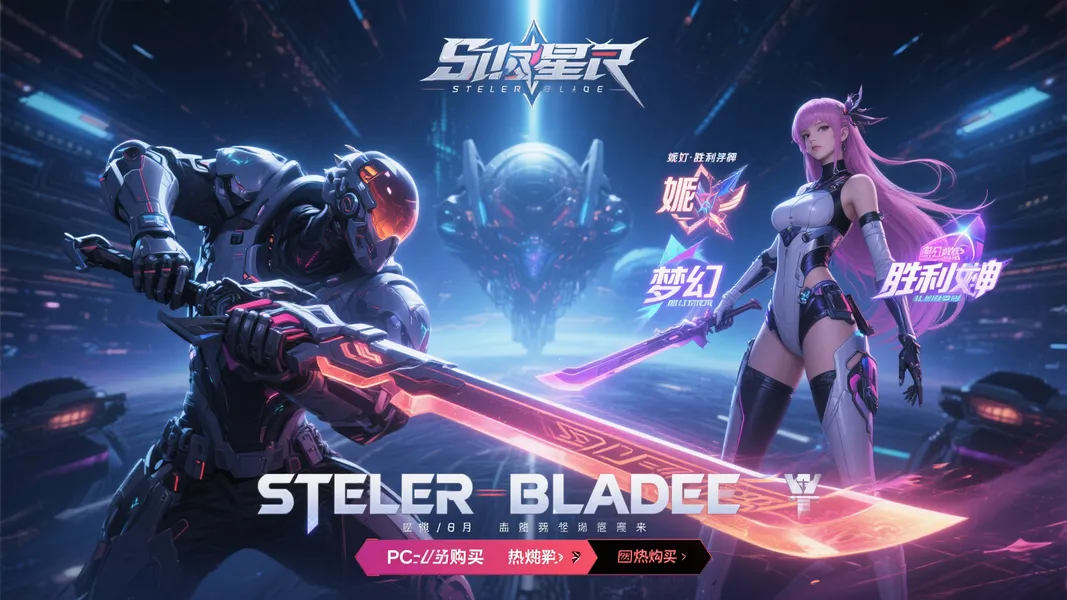 《剑星》PC版预购热潮来袭！6月携手《妮姬》震撼联动